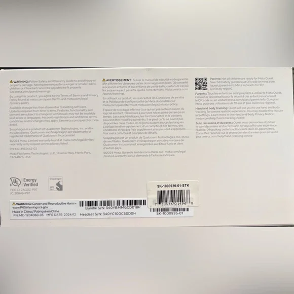 Meta Quest 3S VR Headset 128GB - Picture 3 of 5